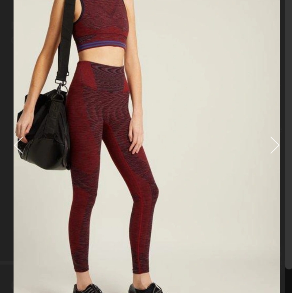 LNDR Resistance leggings xs/s burgundy marl